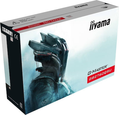 Iiyama G-Master GB2760QSU-B1 TN Monitor de jocuri 27" QHD 2560x1440 144Hz cu Timp de Răspuns 1ms GTG