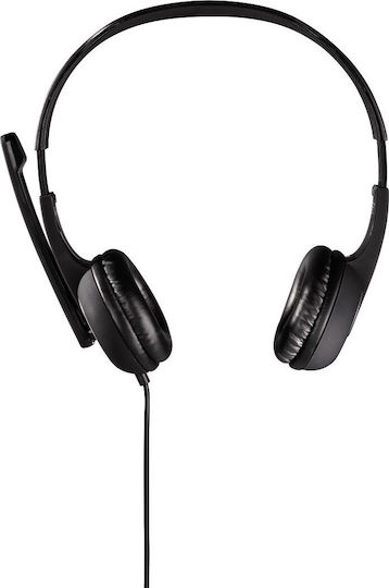 HAMA Essential HS 300 On Ear Multimedia Ακουστικά με μικροφωνο και σύνδεση 3.5mm Jack