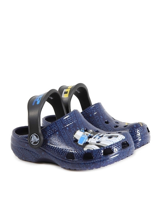 Classic Star Wars Children's Anatomical Beach Shoes Navy Blue