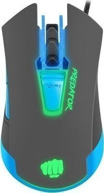 Natec Fury Predator Gaming Ποντίκι 4800 DPI Πολύχρωμο