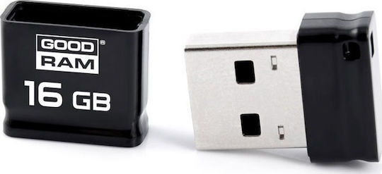 GoodRAM UPI2 16GB USB 2.0 Stick Μαύρο