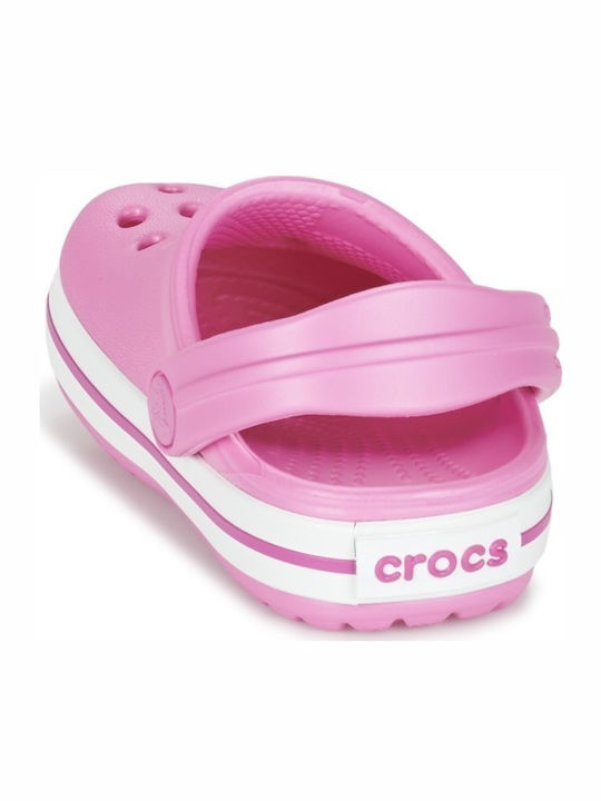 Crocband Children's Anatomical Beach Clogs Pink