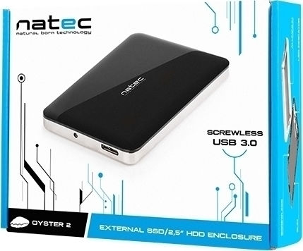 Natec Oyster 2 Carcasă pentru unitate de hard disk 2.5" SATA III cu conexiune USB 3.0