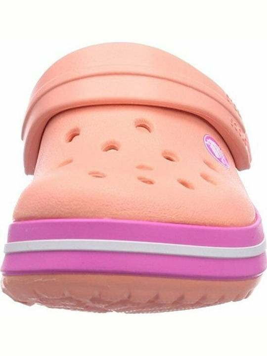 Crocband Children's Anatomical Beach Shoes Pink