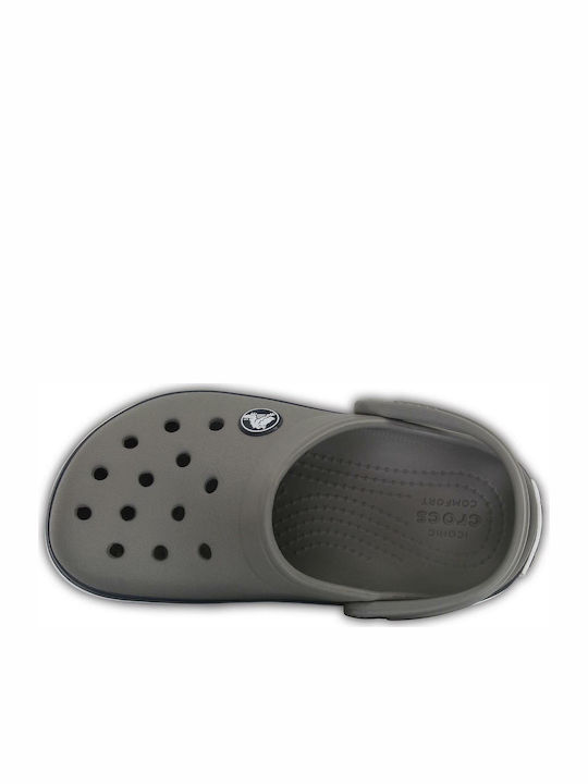 Crocband Children's Anatomical Beach Shoes Gray