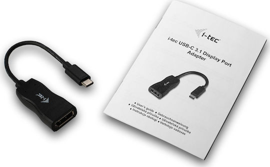 i-tec Converter USB-C male to DisplayPort female 1pcs C31DP