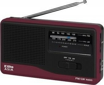 Eltra Asia Tragbares Radio Weiß