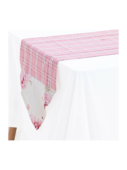 Inart Fustă Pătrată BELLA Roz 40x140cm