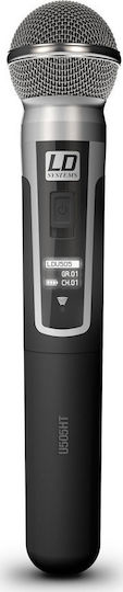 LD Systems U505 HHD (584 - 608MHz) Σετ Ασύρματο Δυναμικό Μικρόφωνο Χειρός για Φωνητικά