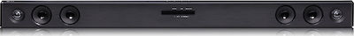 LG SJ3 Soundbar 300W 2.1 cu Subwoofer fără fir și Control la distanță Negru