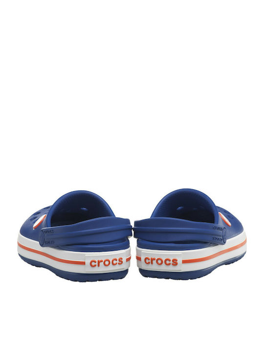 Crocs Παιδικά Ανατομικά Σαμπό Θαλάσσης Crocband Μπλε