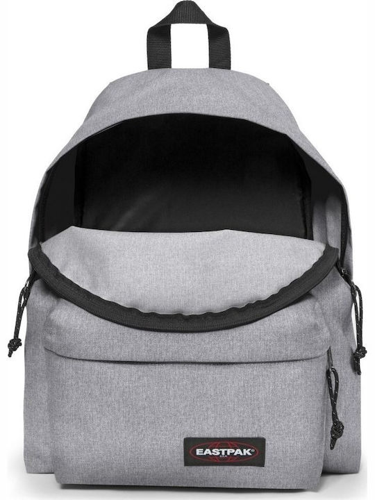 Eastpak Padded Pak'r School Bag Backpack Junior High-High School Gray with Water Bottle Holder 24Liters