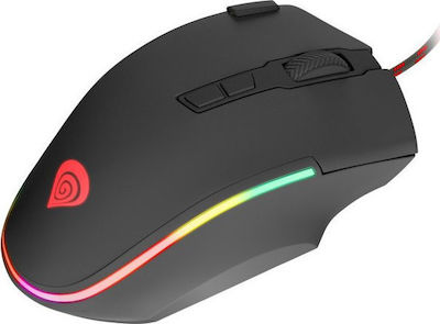 Genesis Krypton 700 RGB Gaming Gaming Maus 7200 DPI Schwarz