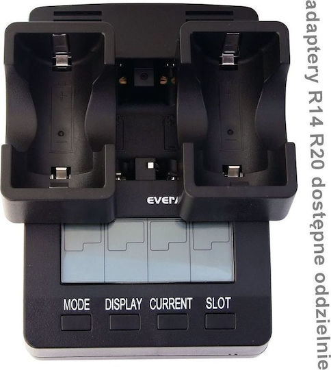 everActive NC-3000 Încărcător 4 Baterii Ni-Cd/Ni-MH Dimensiune AA/AAA/D