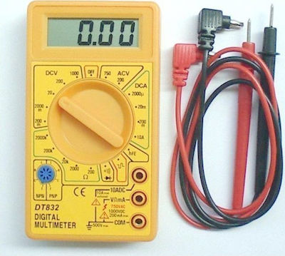 DT-832 Digitales Multimeter mit Summer mit AC / DC / Widerstandsmessung