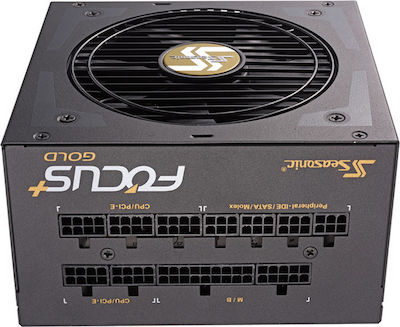 Seasonic Focus Plus 750W Black Computer Power Supply Full Modular 80 Plus Gold