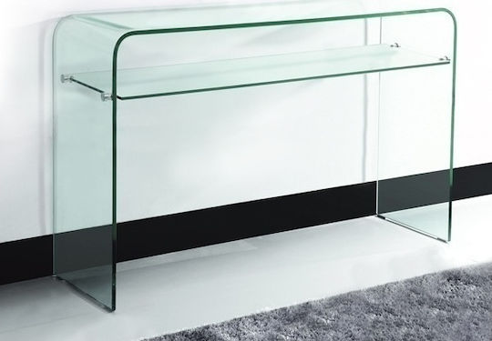 Glasser Κονσόλα Γυάλινη Διαφανής Μ110xΠ35xΥ75εκ. Glasser Κονσόλα Γυάλινη Διαφανής Μ110xΠ35xΥ75εκ.