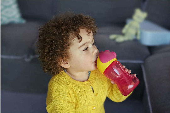 Philips Baby Cup Bendy made of Plastic Pink 300ml for 12m+m+