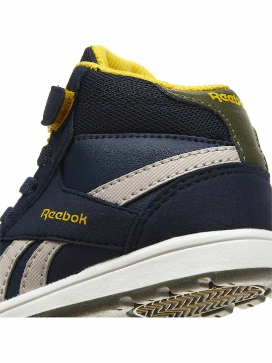 Comp Kinder Sneakers Hoch mit Klettverschluss Blau