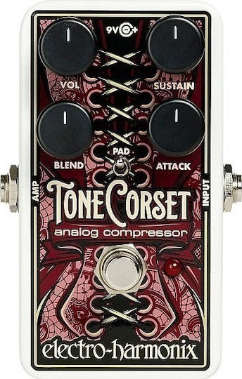 Electro-Harmonix Tone Corset Pedale Wirkung Kompressor E-Gitarre und E-Bass