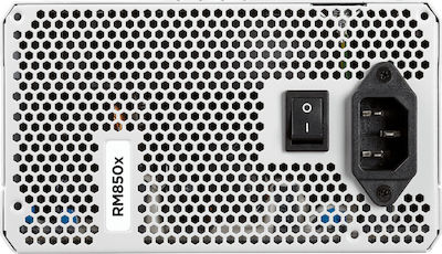 Corsair RMx 2015 White Series RM850x 850W Захранващ блок за компютър Пълен модул 80 Plus Gold