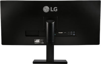 LG 34UB67-B Ultrawide IPS Monitor 34.1" FHD 2560x1080 με Χρόνο Απόκρισης 5ms GTG