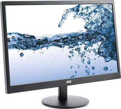 AOC E2270SWHN TN Monitor 21.5" FHD 1920x1080 με Χρόνο Απόκρισης 5ms GTG