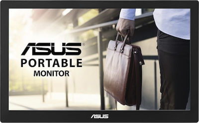 Asus MB169B+ IPS Monitor portabil 15.6" FHD 1920x1080 cu Timp de Răspuns 14ms GTG