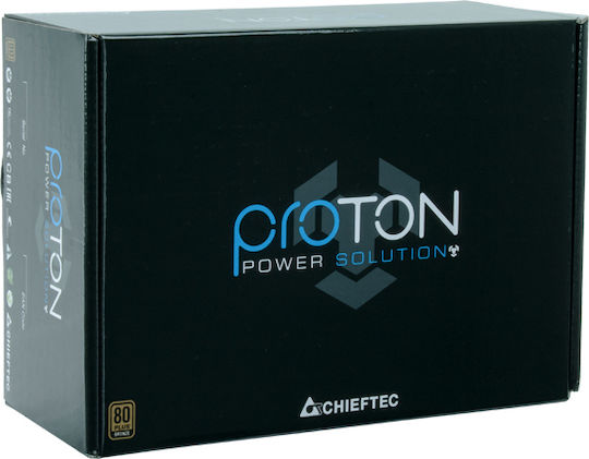 Chieftec Proton 500W Μαύρο Τροφοδοτικό Υπολογιστή Full Wired 80 Plus Bronze