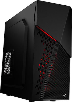 Aerocool CyberX Gaming Midi-Turm Computergehäuse Schwarz