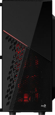 Aerocool CyberX Gaming Midi-Turm Computergehäuse Schwarz