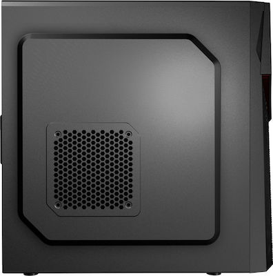 Aerocool Cyberx Advance Gaming Midi-Turm Computergehäuse Schwarz