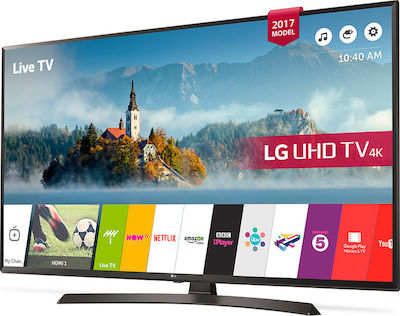 LG Smart Τηλεόραση 49" 4K UHD LED 49UJ635V HDR (2017)
