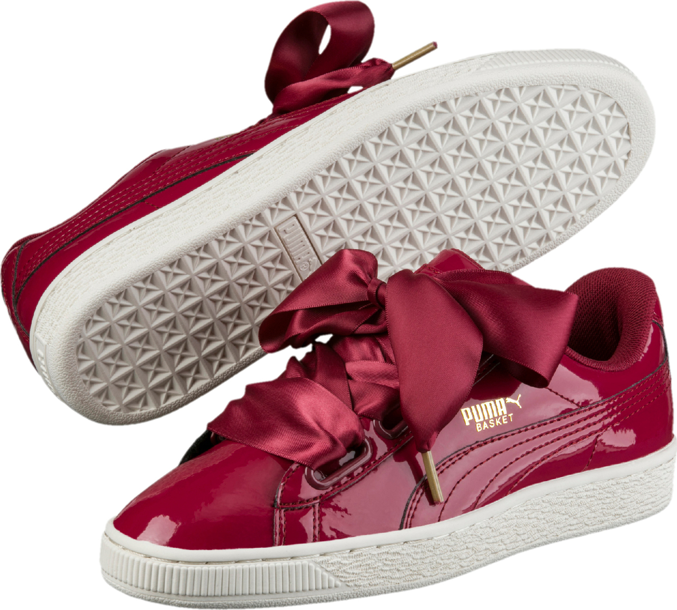 puma heart patent kids