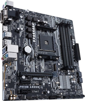 Asus Prime A320M-A Motherboard Micro ATX mit AMD AM4 Socket