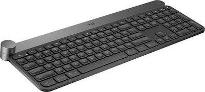 Logitech Craft Ασύρματο Bluetooth Πληκτρολόγιο Αγγλικό US