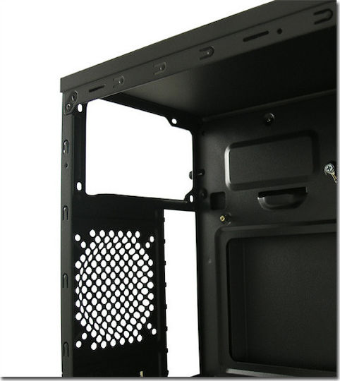 LC-Power 7034B Midi Tower Κουτί Υπολογιστή Μαύρο