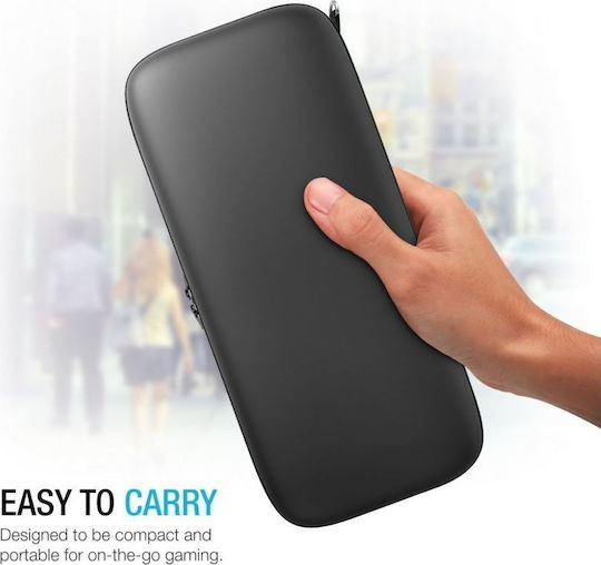 Tech-Protect Hardpouch Nintendo Switch Black pentru Consolă Switch / Comutator OLED Negru