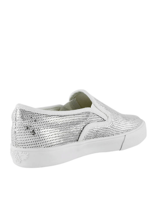 Παιδικές Εσπαντρίγιες Slip-On Ασημί