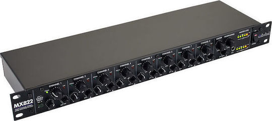 ART Pro Audio MX822 Αναλογικός Μίκτης 8 Καναλιών με Phantom Power & 1 Εισόδο XLR