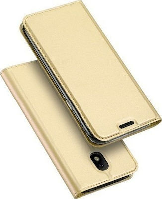 Dux Ducis Skin Pro Synthetic Leather Book Gold (Galaxy J3 2017)