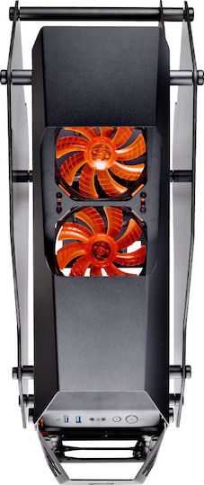 Cougar Conquer Gaming Midi-Turm Computergehäuse Orange