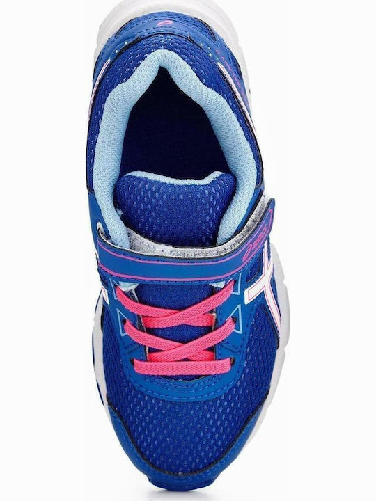 Gel Galaxy 9 Αθλητικά Παιδικά Παπούτσια Running με Σκρατς Μπλε
