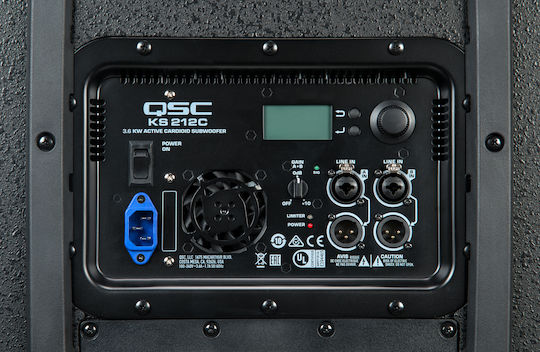 QSC KS212C Autoîntăritor Subwoofer PA 2000W 38.1x71.4x66.5cm.