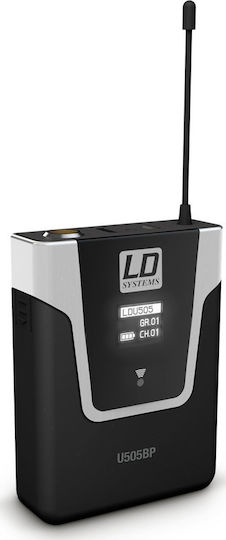 LD Systems U505 BPL Σετ Ασύρματο Πυκνωτικό Μικρόφωνο Πέτου, Clip On, Ζώνης για Φωνητικά