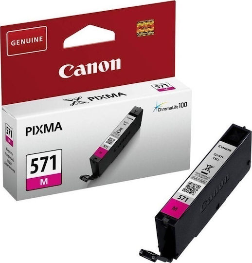 Canon CLI-571 Original InkJet Printer Ink Magenta (0387C001)