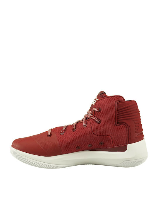 Under Armour Pantofi Sport pentru Copii Baschet Stephen Curry 3Zero GS Burgundy