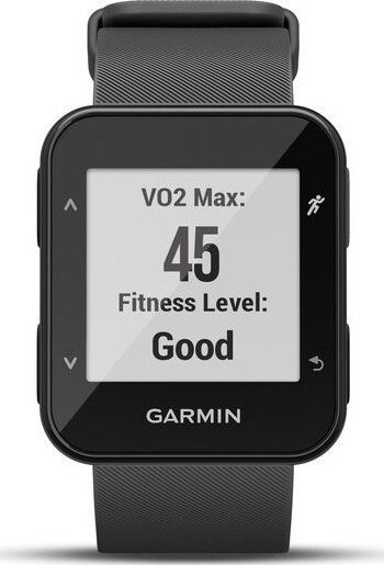 Garmin Forerunner 30 41mm Αδιάβροχο Smartwatch με Παλμογράφο (Slate Grey)