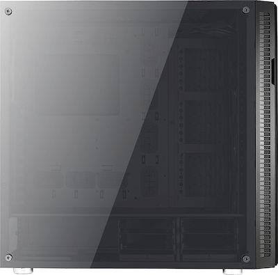 Aerocool Quartz Pro Gaming Voller Turm Computergehäuse mit RGB-Beleuchtung Schwarz