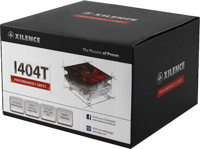 Xilence I404T CPU Cooling Fan for 115x/1200 Socket Red